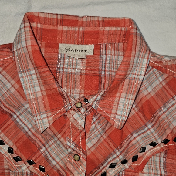 Ariat orange Silver - Picture 2 of 12